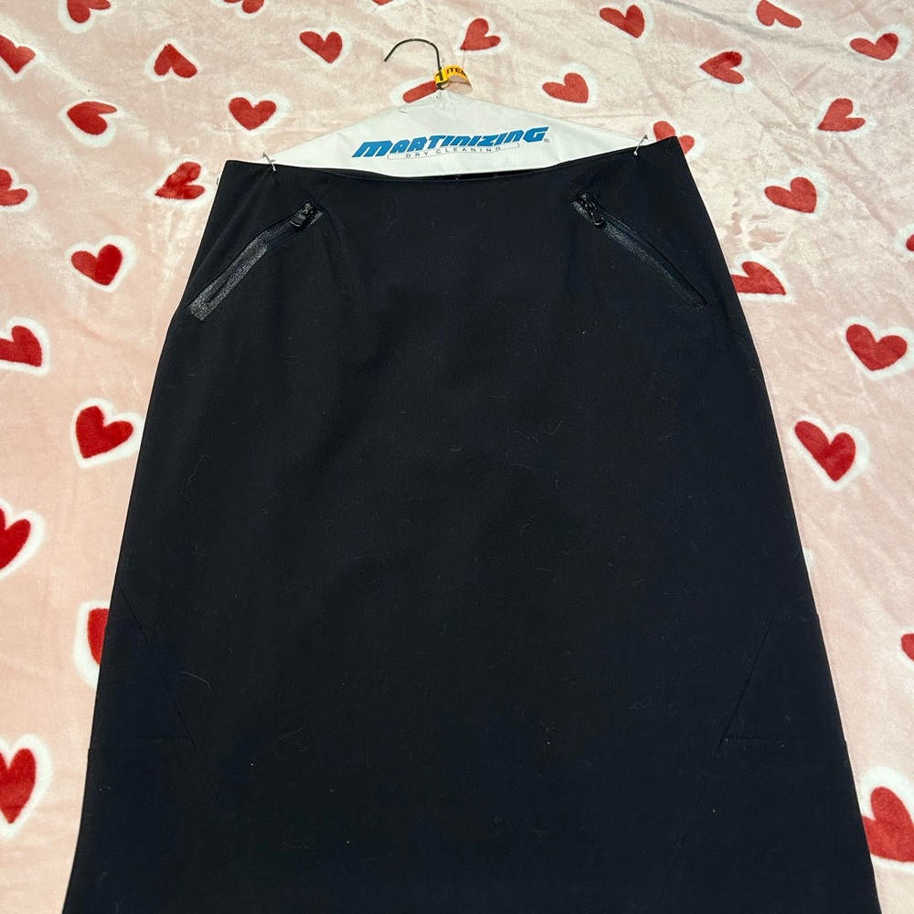 Ing Classic Black Pencil Skirt